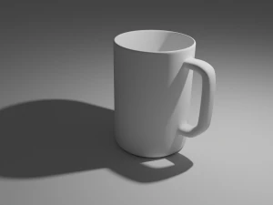 Una tazza Modello 3D