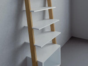Shelving Scandinavia 3D 模型
