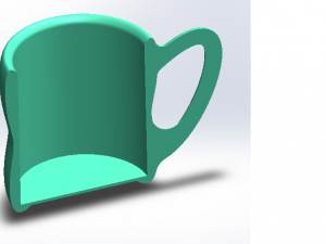 3D Cup-Mug Happy Birthday Modello 3D