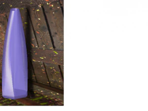 Flower glass vase in Multi Color 3D Model