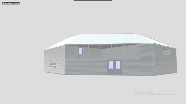 Saloon 3D Model .c4d .max .obj .3ds .fbx .stl .blend 
