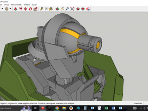 Mobile suite graze gundam iron 3D Model