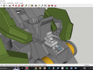 Mobile suite graze gundam iron 3D Model