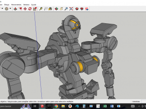 Mobile suite graze gundam iron 3D Model