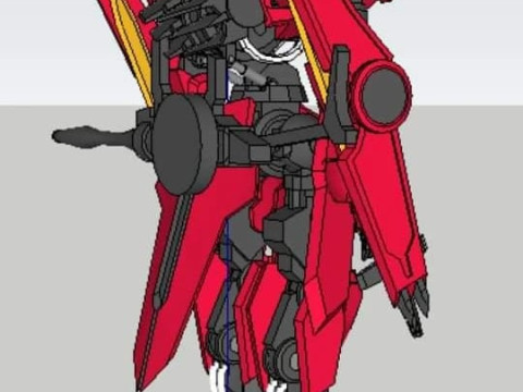Grin gerde gundam iron 3D Model