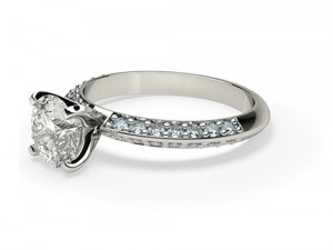 Engagement Ring and Render 3D Model