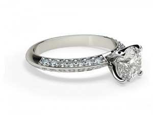 Engagement Ring and Render 3D Model