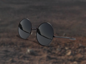Black Cool Sun Glasses 3D-Modell