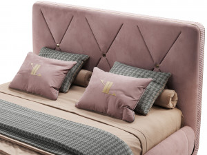 Letto Gilda volpiarreda Bed 3D मॉडल
