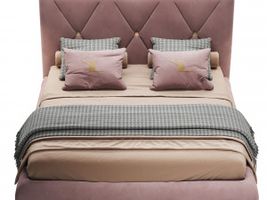 Letto Gilda volpiarreda Bed 3D मॉडल