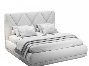 Letto Gilda volpiarreda Bed 3D मॉडल