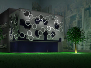 Super House 3D Model