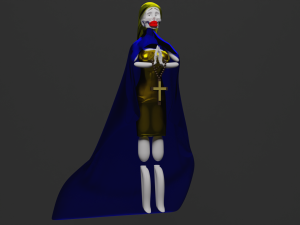 Damn Nun 3D Model