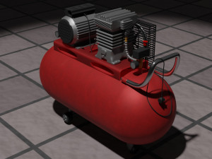 Compressor 3D-Modell
