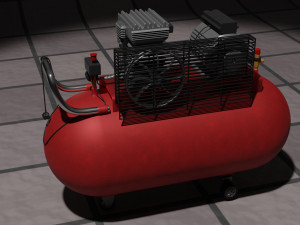 Compressor 3D-Modell