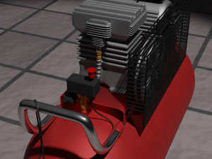 Compressor 3D-Modell