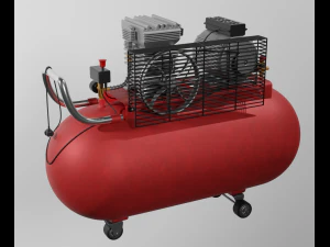 Compressore Modello 3D