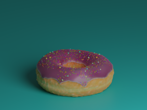 Donut 3D 模型