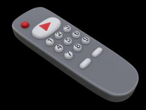 TV cartoon remote controller 3D Model