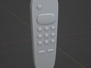TV cartoon remote controller 3D मॉडल