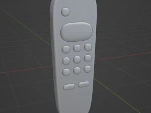 TV cartoon remote controller 3D Model