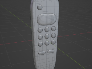 TV cartoon remote controller 3D मॉडल