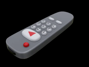 TV cartoon remote controller 3D Model