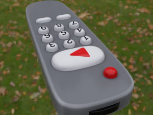 TV cartoon remote controller 3D Model
