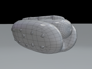 Hotdog loe poly 3D 模型