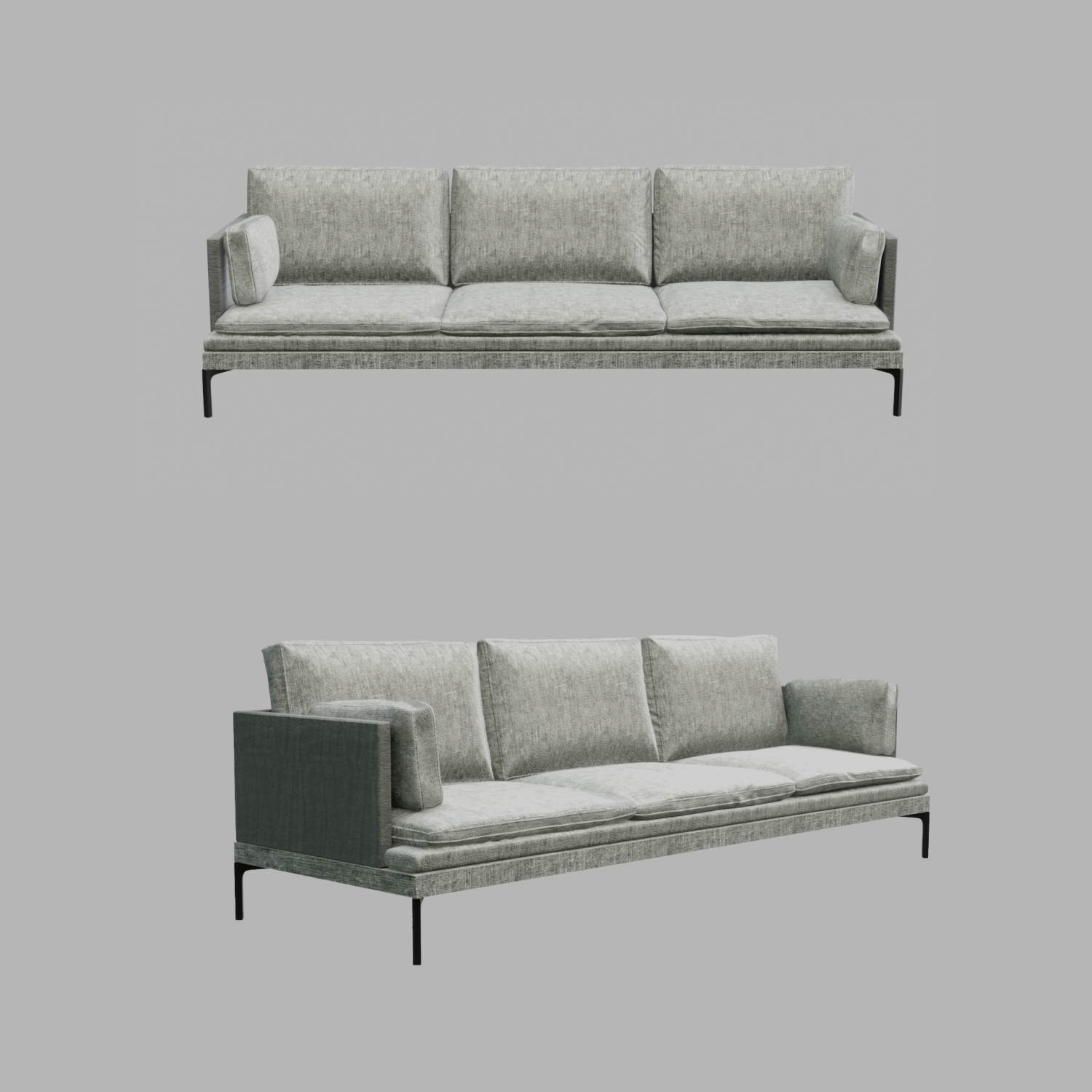 Stylish Modern Sofa Бесплатно 3D Модель In Диваны 3DExport