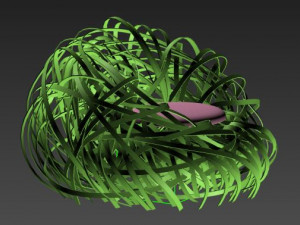 Net chair 3D Модель