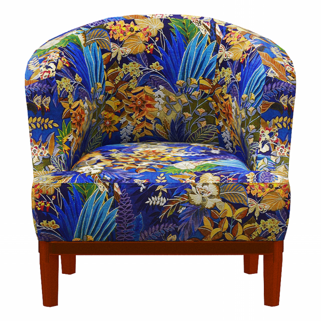 Armchair 3D-Modell .c4d .max .obj .3ds .fbx .stl .blend 