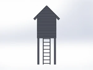 Kids Playhouse 3D Model