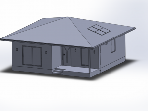 Prefabricated House Modelo 3D
