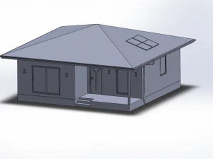 Prefabricated House 3D Model