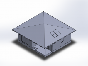 Prefabricated House Modelo 3D