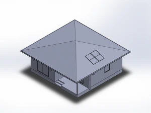 Prefabricated House 3D Model