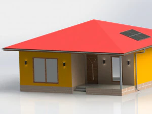 Збірний будинок 3D Модель