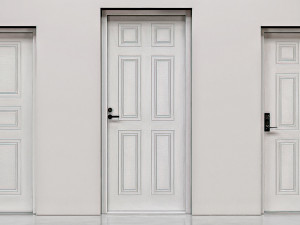 Modern wooden Door 01-msk 3Dモデル