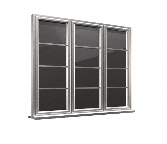 Window 02-msk 3D Model .c4d .max .obj .3ds .fbx .stl .blend 