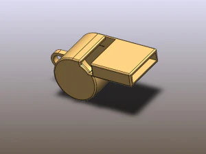 WHISTLE 3D Print Model