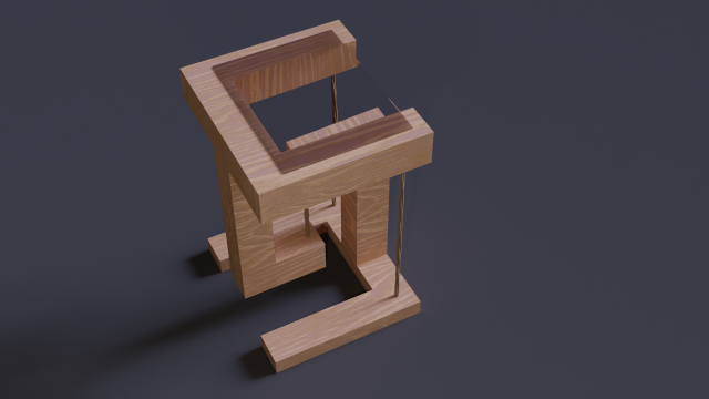 Decoration table 3D Model .c4d .max .obj .3ds .fbx .stl .blend 