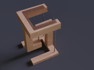Decoration table 3D-Modell