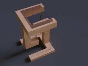 Decoration table 3D Model