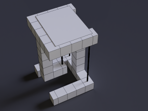 Decoration table 3D Model