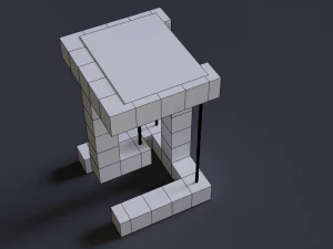 Decoration table 3D Model