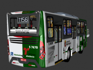Busscar Urbanuss Pluss S5 MIDI SpTrans Model 3D