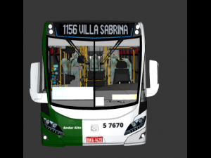 Busscar Urbanuss Pluss S5 MIDI SpTrans Model 3D