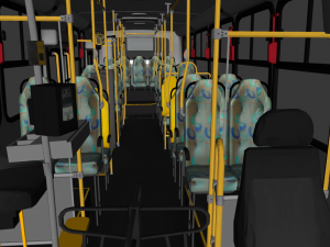 Busscar Urbanuss Pluss S5 MIDI SpTrans Model 3D