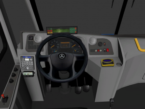 Busscar Urbanuss Pluss S5 MIDI SpTrans Model 3D